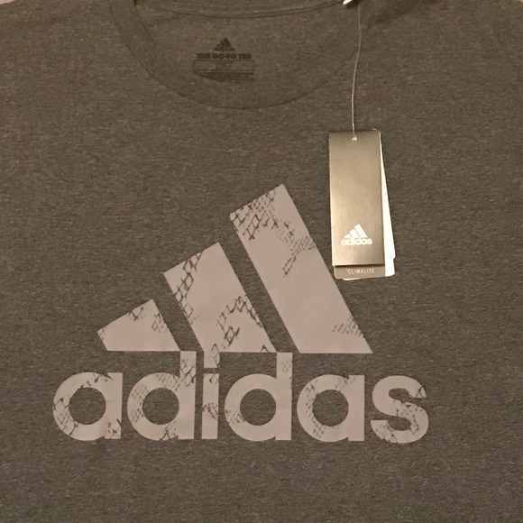 Adidas THE GO-TO TEE (gray) (Large) - Picture 2 of 5